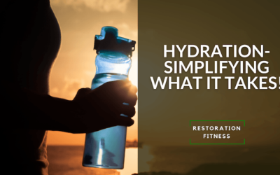 Hydration-Simplifying What It Takes!